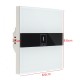 EU AC90-250V 10A Tempered Glass Smart Home Touch Sensor Switch Panel