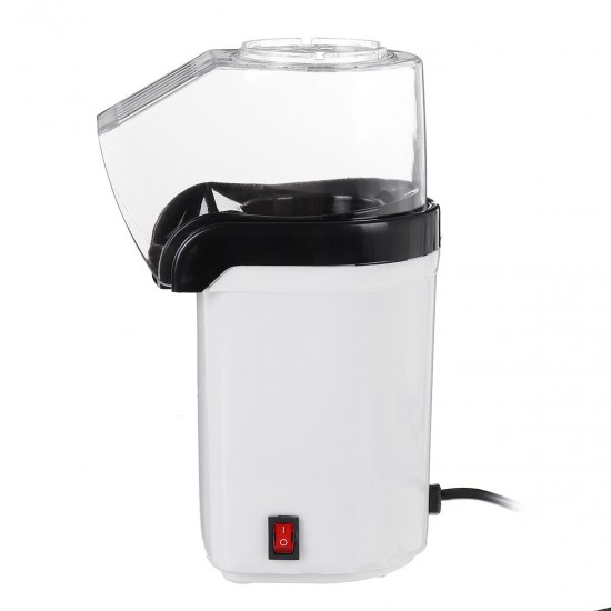 Electric Popcorn Popper Household Hot Air Popcorn Maker Fewer Calories