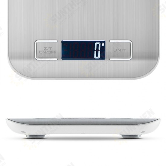 Electronic LCD Digital Kitchen Scale 5000g/1g Multi-function HD Backlit