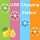 Fruits Shape Socket Multi-function Power Socket Outlet Power Strip Surge Protector USB Port