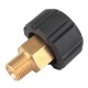 M22 F x 1/4 Inch M Lance Adaptor Couping 22MM