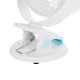Mini Table-top Cooling Fan Portable Clip Fan 2 Speed Adjustable Low Noise USB Fan