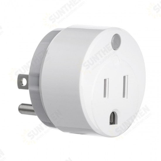 Smart WIFI Socket US Plug Wifi Smart Plug Socket 2.4GHz 45m Timing ON/OFF Function for Alexa for Google Home Assistant IFTTT