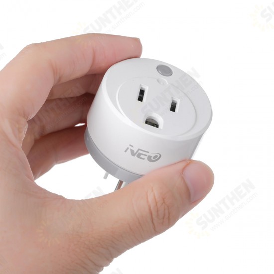 Smart WIFI Socket US Plug Wifi Smart Plug Socket 2.4GHz 45m Timing ON/OFF Function for Alexa for Google Home Assistant IFTTT