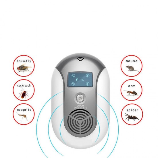 Pest Control Ultrasonic Pest Repeller Repellent Electronic Bug Repellent Pest Repellent Plug Mosquito Killer