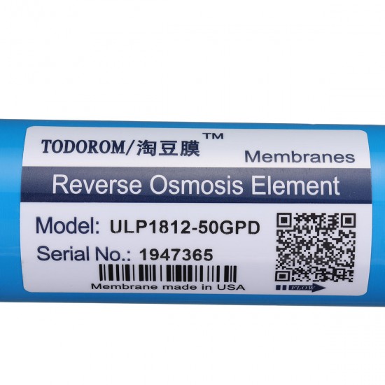 Reverse Osmosis Membrane RO Membrane Water Filter Replacement RO Water System Filter 280L/24H