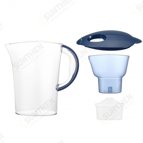 Water Kettle Filter Jug Activated Carbon Tap Purify Purifier Bottle Dispenser