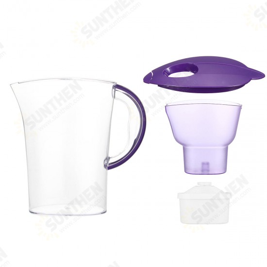 Water Kettle Filter Jug Activated Carbon Tap Purify Purifier Bottle Dispenser