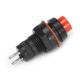 DS-211 125V 2A 10mm Self Locking NO Switch Push Button Round 10pcs