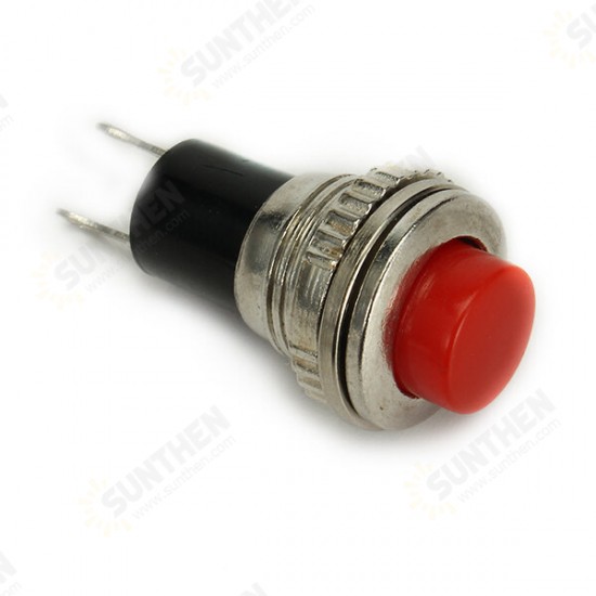 DS-316 250V 1A 10mm Self-resetting OFF/ON Switch Push Button No Lock 10pcs