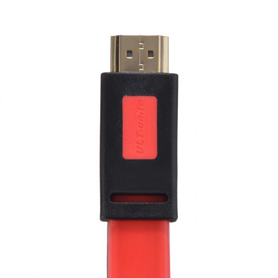 ULT unite HD Red Transparent FLAT CABLE