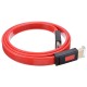 ULT unite HD Red Transparent FLAT CABLE