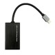 Ultra Thin USB 3.1 Type-C Male Connector To VGA Adapter For MacBook