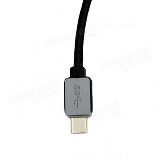 Ultra Thin USB 3.1 Type-C Male Connector To VGA Adapter For MacBook