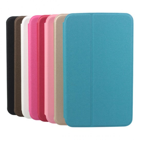 Folio Scrub PU Leather Case Cover For Samsung P3200 Tablet