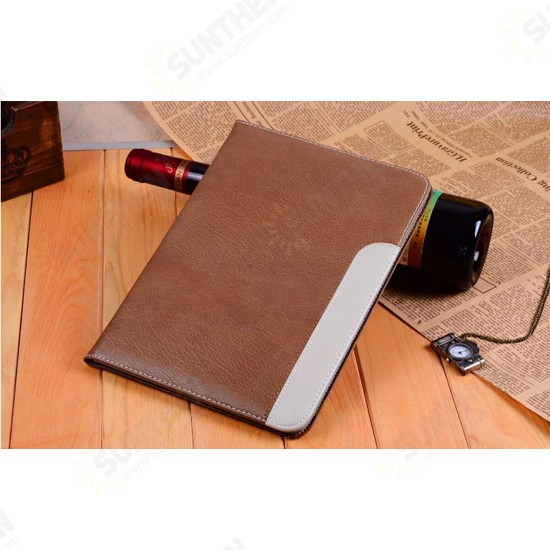 Neutral Leather Ultra Thin Smart Stand Case Cover for iPad mini 1/2/3