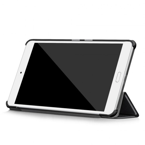 Tri Fold Case Cover For 8 Inch HuWaterplay HDL-W09 Tablet