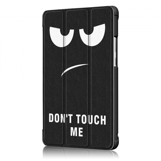 Tri Fold Printing Case Cover for 8 Inch HuHonor 5 Tablet Big Eyes