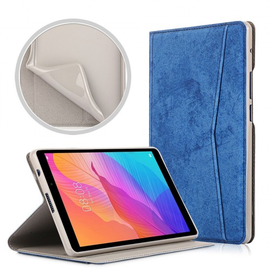 Tri-Fold TPU Leather Folding Stand Case Cover for 8 Inch HuMatePad T8 Tablet