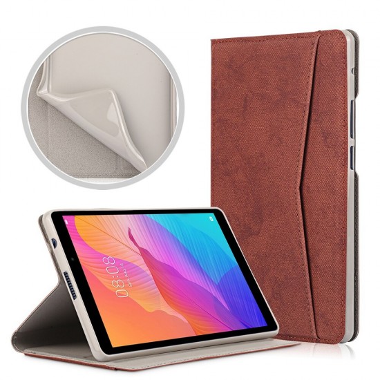 Tri-Fold TPU Leather Folding Stand Case Cover for 8 Inch HuMatePad T8 Tablet