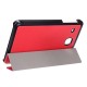 Triple Folding Stand PU Leather Case Cover 8 Inch for Samsung T377