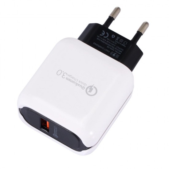 US EU Q6 Quick Charger 3.0 USB Charger Power Adapter For Smartphone Tablet PC