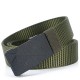 125cm 3.2cm N13 Men Nylon Military Tactical Belt Outdoor Adjustable Waist Belt Casual Belt