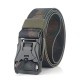 125cm Punch Magnetic Buckle Belt Quick Release Nylon Leisure Belt Tactical Belt