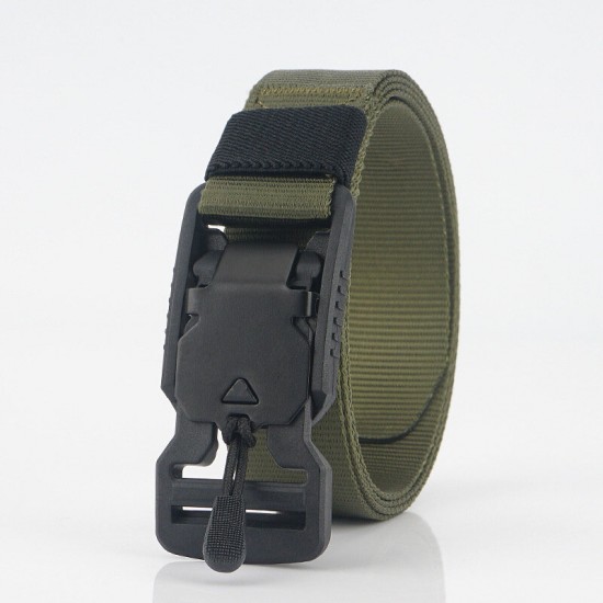 25W 125cm Nylon Tactical Belt Outdoor Leisure Belt with Non functional Buckle Magnetic Buckle