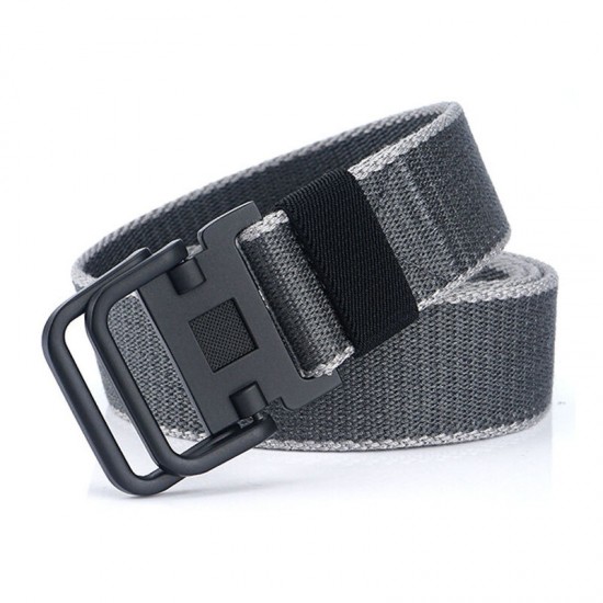 DB19 120cm Nylon Tactical Belt Punch Quick Release Buckle Adjustable Casual Canvas Belt