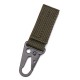 E1 Eagle Shape Nylon Camouflage Outdoor Camping Mountaineering Buckle Water Bottle Carrier Holder Punch Keychain Tactical Belt