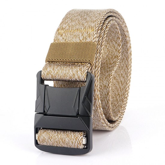 Nylon 125x3.8cm Tactical Belt Heavy-Duty Quick-Release Metal Buckle Belt