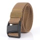 Nylon 125x3.8cm Tactical Belt Magnetic Buckle Heavy-Duty Quick-Release Belt