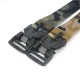 S5S 125cm Nylon Camouflage Tactical Belt Plastic Magnetic Buckle Belt