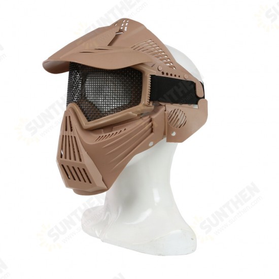 CS Direct Live Tactical Field Protective Tactical Mask of Granular Material