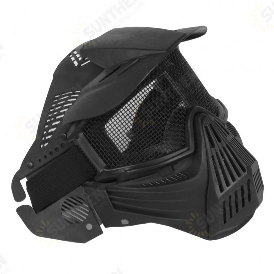 CS Direct Live Tactical Field Protective Tactical Mask of Granular Material