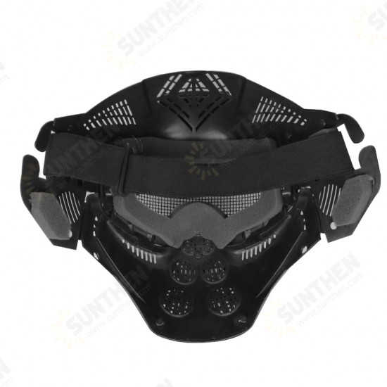 CS Direct Live Tactical Field Protective Tactical Mask of Granular Material