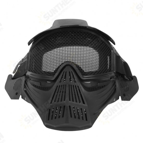 CS Direct Live Tactical Field Protective Tactical Mask of Granular Material