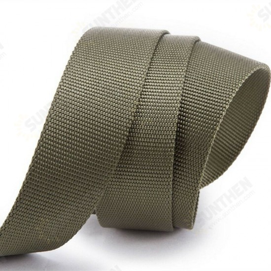 Casual Nylon Tactical Belt Adjustable Plastic Magnetic Buckle Wear-resistant Outdoor Canvas Casual Belt for Men