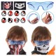 Children 2 Sets Tactical Tank Tops Kit Wrist Bands Face Mask Protective Glasses Darts