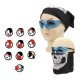 Children 2 Sets Tactical Tank Tops Kit Wrist Bands Face Mask Protective Glasses Darts