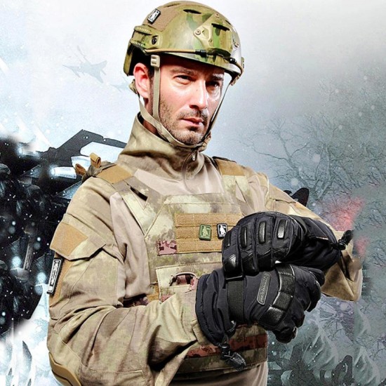 Tactical Gloves Full Finger Glove Outdoor Hunting Sport Cycling Slip Resistant Gloves