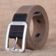 P8 125cm 3.8cm Unisex Casual Belts + Outdoor Sport Tactical Belt Pin Buckle Canvas Waist Belt For Women Man