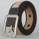 P8 125cm 3.8cm Unisex Casual Belts + Outdoor Sport Tactical Belt Pin Buckle Canvas Waist Belt For Women Man