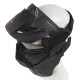 MK017 CS Steel Full Face Mask Ear Neck Protective Tactical Military Shooting Game Mask Outdoor Cycling Hunting