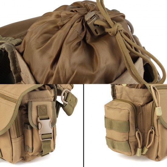 Nylon Tactical Waist Bag Military Belt Buckle Pouches Storage Bag Leg Bag Outdoor Hunting Climbing