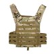 Outdoor Molle System Tactical Vest Ultra-Light Breathable Adjustable Armor Plate Vest with Pouches