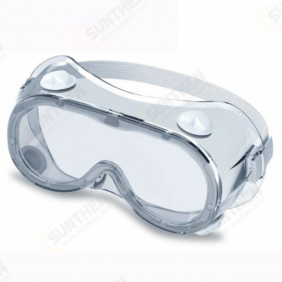 PVC Transparent Anti-Fog Goggles Dustproof Splashing Impact Resistant Glasses Safety Salivaproof Goggles