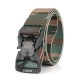 CM9S 125cm Magnetic Buckle Heavy Duty Tactical Belt Camouflage Quick Release Nylon Waist Belt