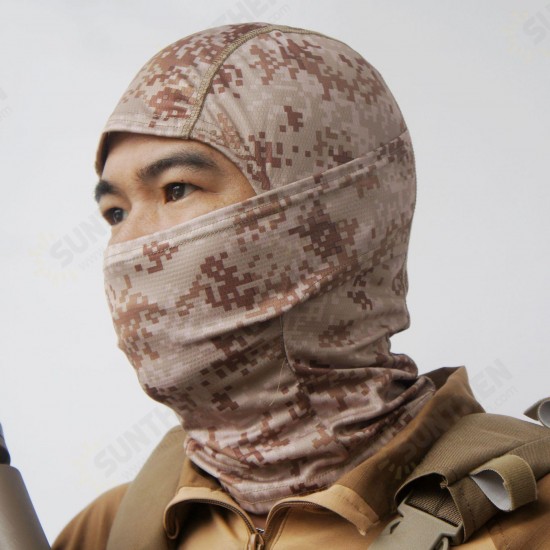 Outdoor Camouflage Face Mask Dust Wind Proof Scarf Masks Hunting Protection